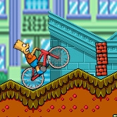 Play Bart On Bike