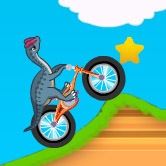 Play Dinosaur Bike Stunt