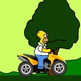 Play Homer ATV