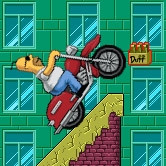 Play Homer Motorbike