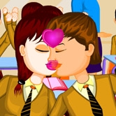 Play School Student Kissing