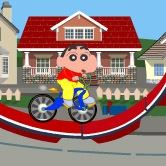 Play Shin Chan Bike